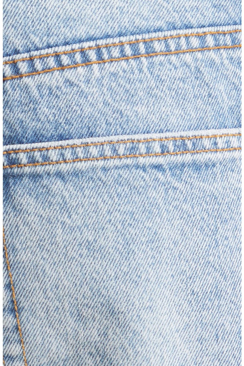 Silk Prestyle Denim Shorts, Alternate, color, AUTHENTIC LIGHT INDIGO