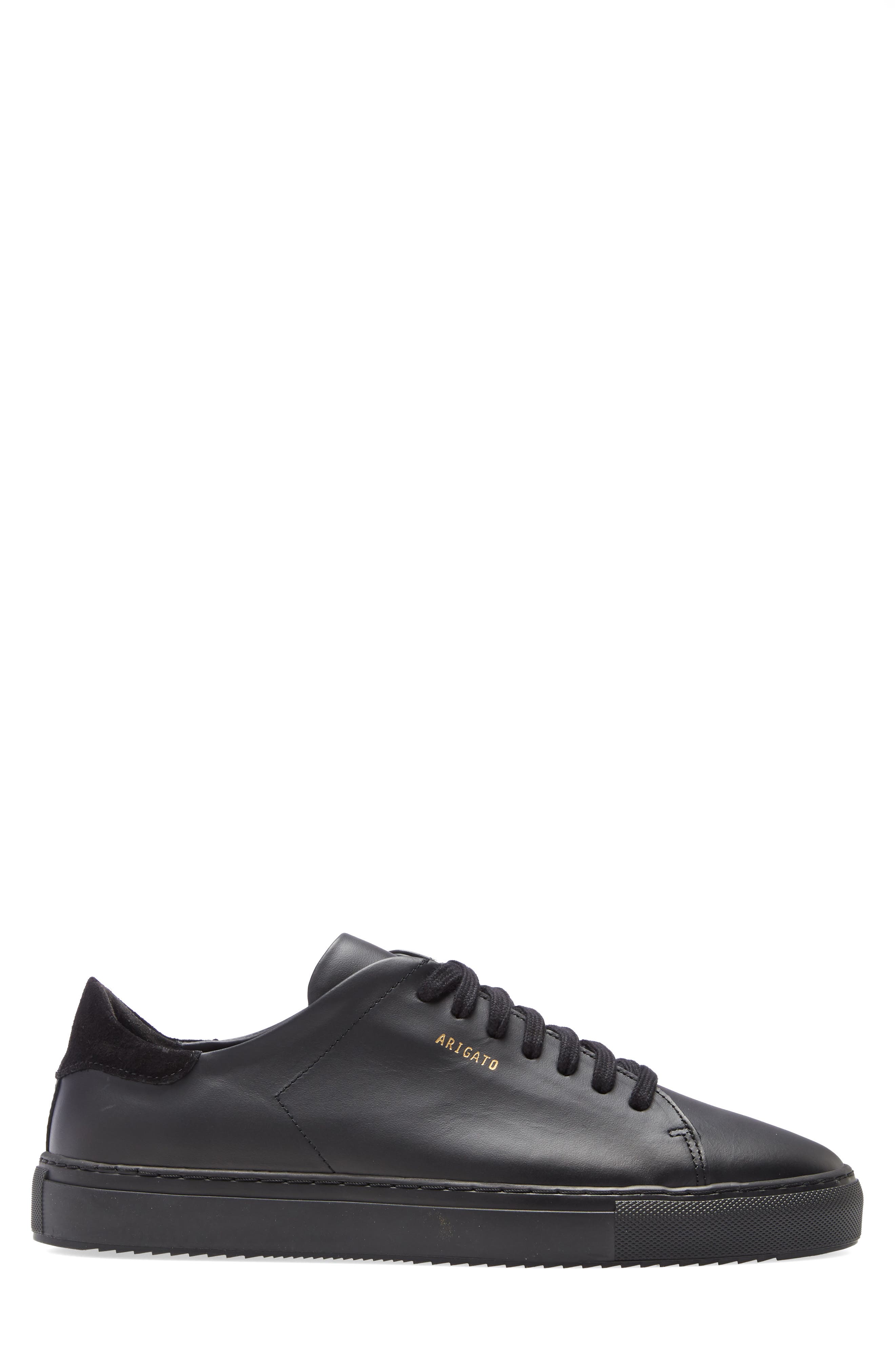 Clean 90 Sneaker, Alternate, color, BLACK/ BLACK LEATHER