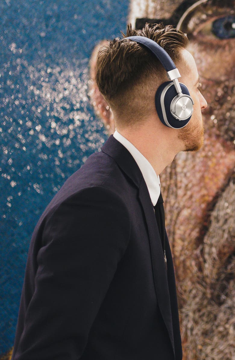 Master & Dynamic MW60 Wireless Leather Over Ear Headphones, Alternate, color, 