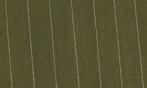 Renee C Stripe Wide Leg Pants In Olive