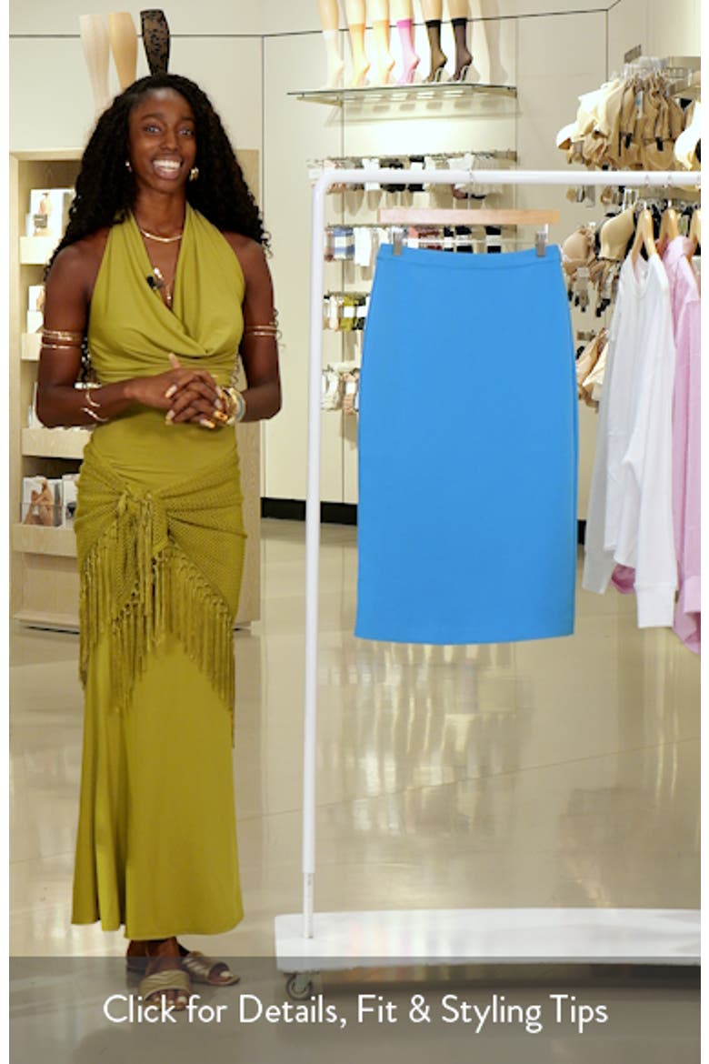 Slim Midi Skirt video