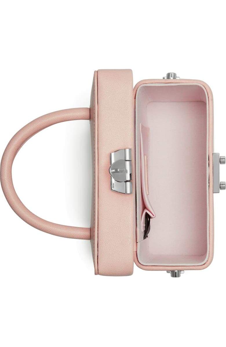 LaBante London Mae Pink Satchel Vegan Cross Body Bag, Alternate, color, Pink