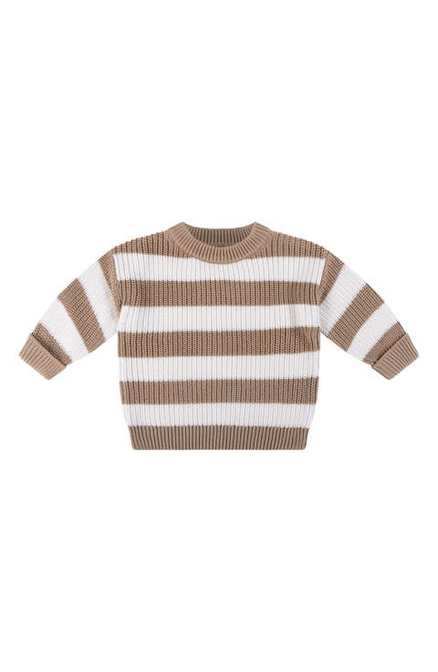 Stripe Cotton Sweater