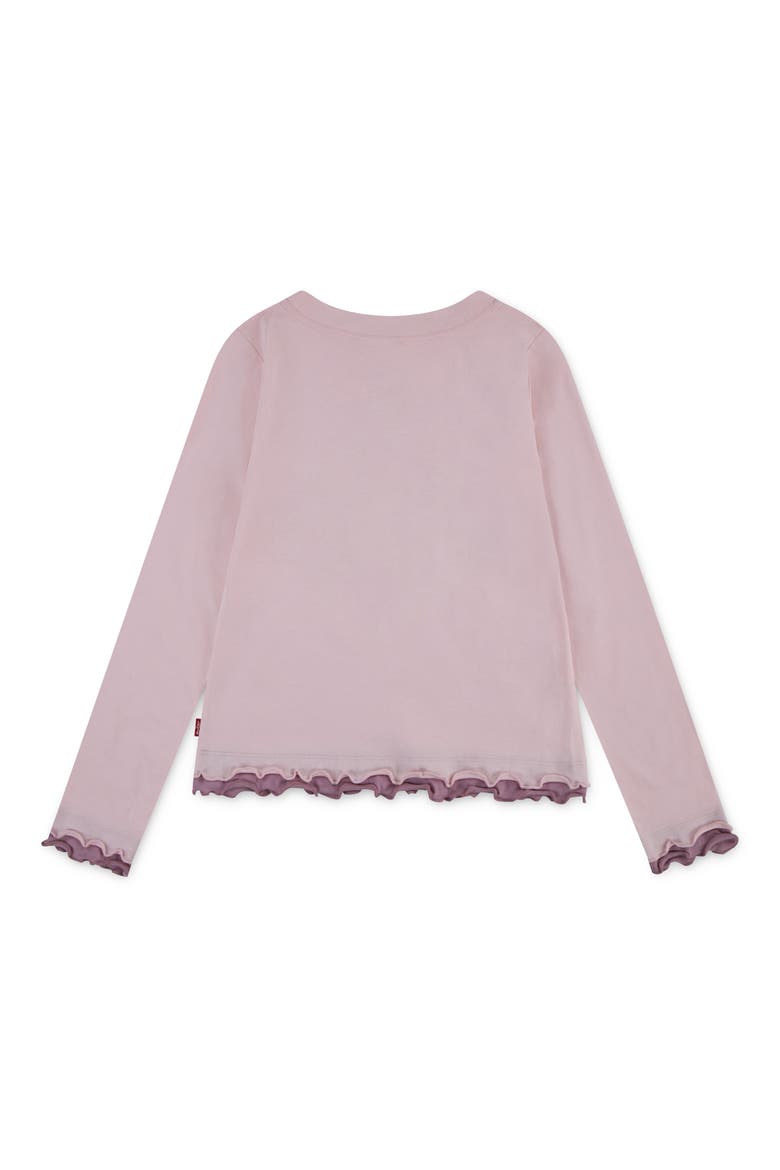 Kids' Twofer Long Sleeve Graphic T-Shirt, Alternate, color, CRYSTAL ROSE