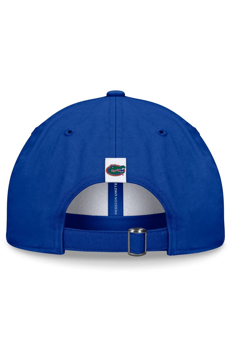 Men's Top of the World White/Royal Florida Gators Heritage Weston Adjustable Hat, Alternate, color, White