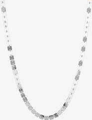 LANA 14K Gold Laser Square Chain Necklace
