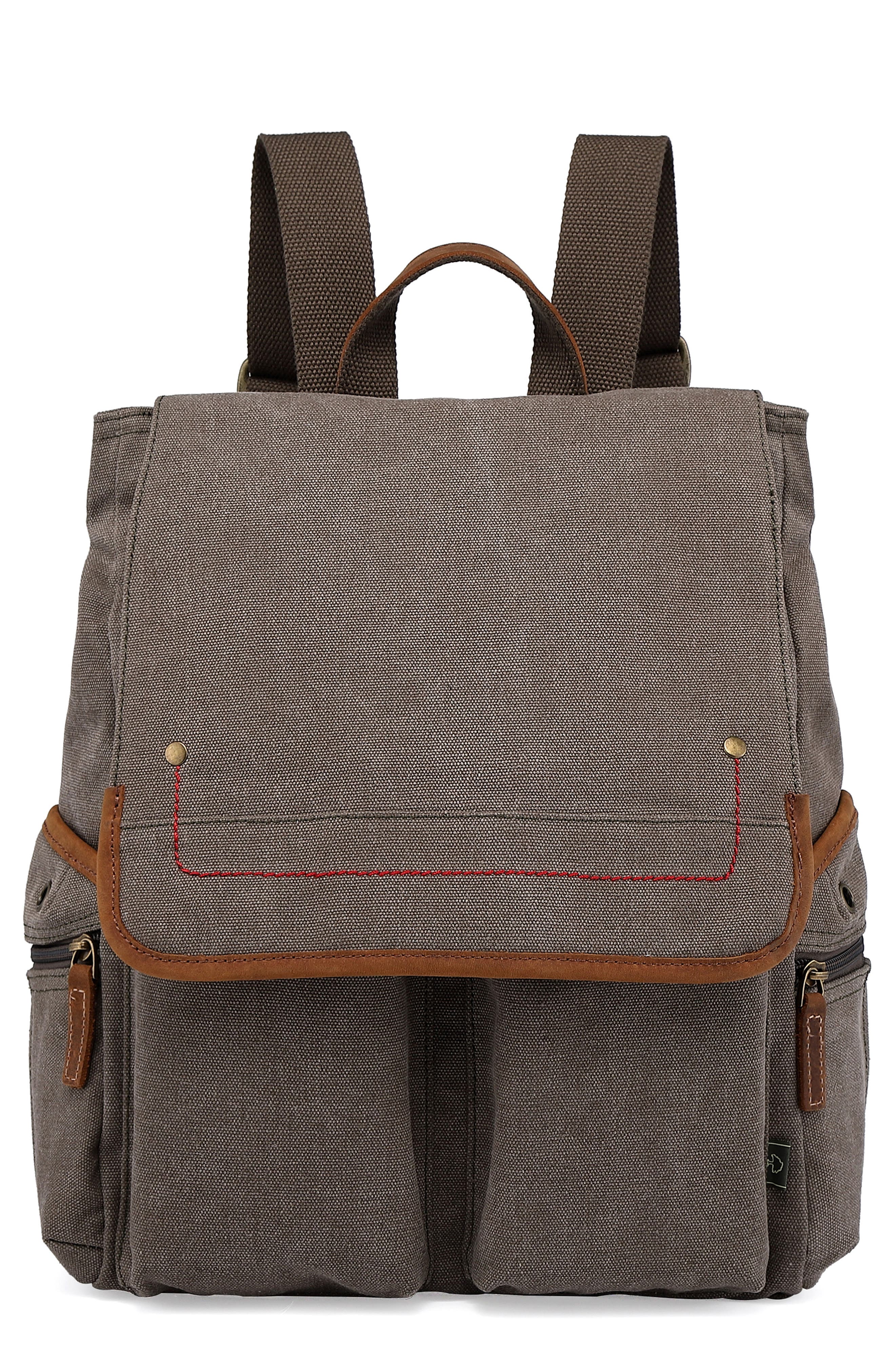 THE SAME DIRECTION Atona Canvas Backpack, Main, color, 