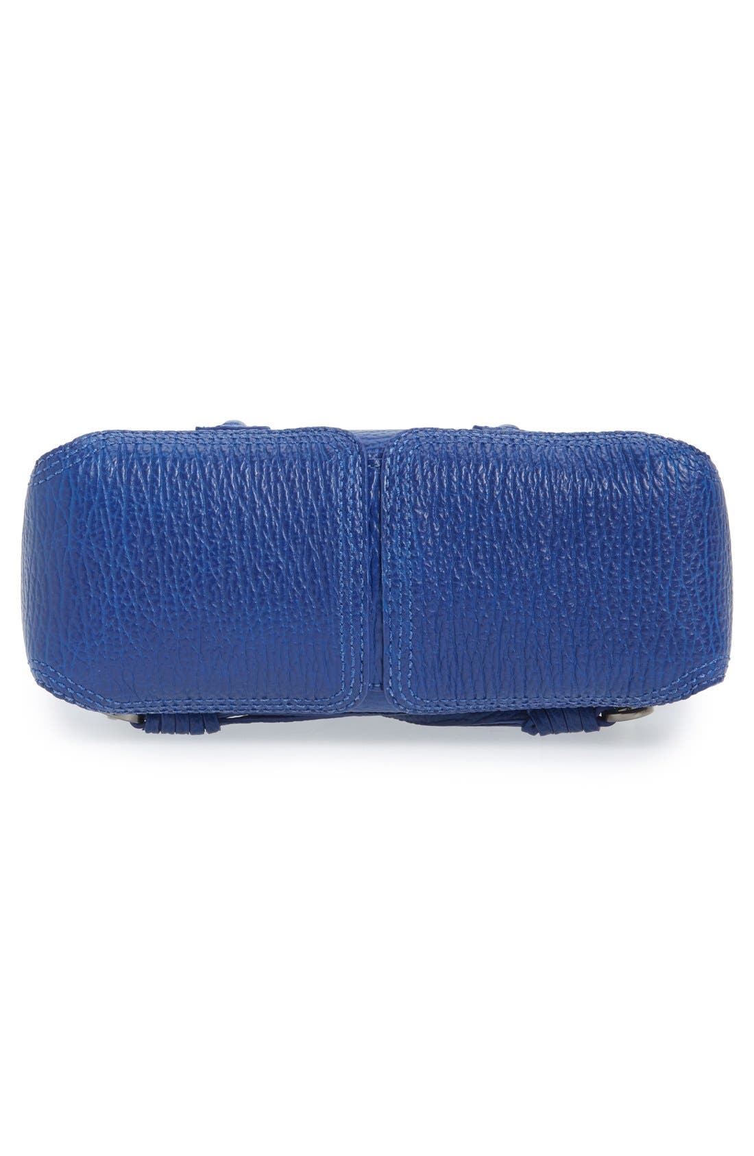 'Mini Pashli' Leather Satchel, Alternate, color, COBALT