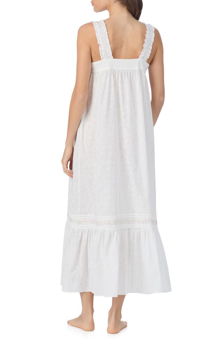 Eileen West Sleeveless Cotton Lawn Ballet Nightgown, Alternate, color,