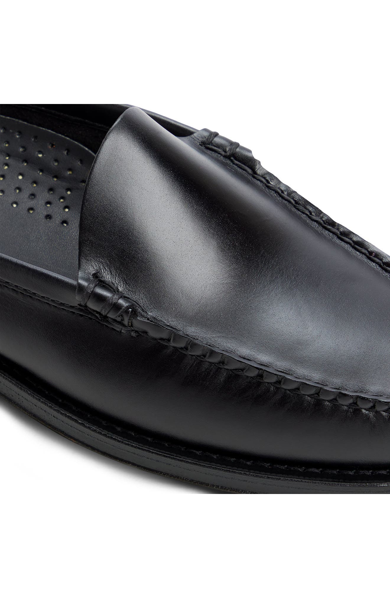 G.H.BASS Beaumont Loafer Mule, Alternate, color, Black