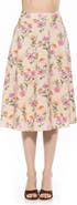 Alexia Admor Mabel Floral Midi Skirt