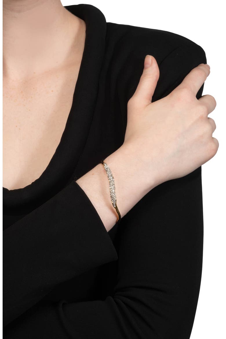 Solanales Skinny Bangle, Alternate, color, CRYSTALS
