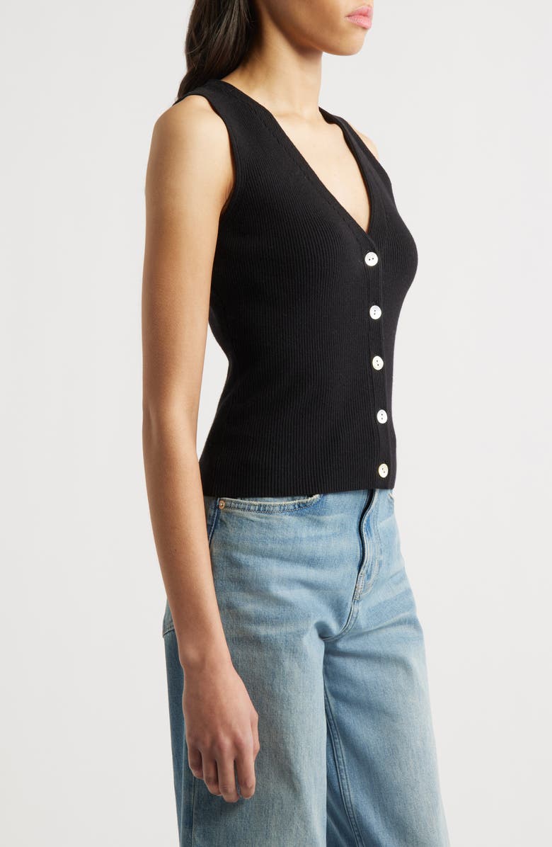 Rails Rosa Rib Vest, Alternate, color, Black