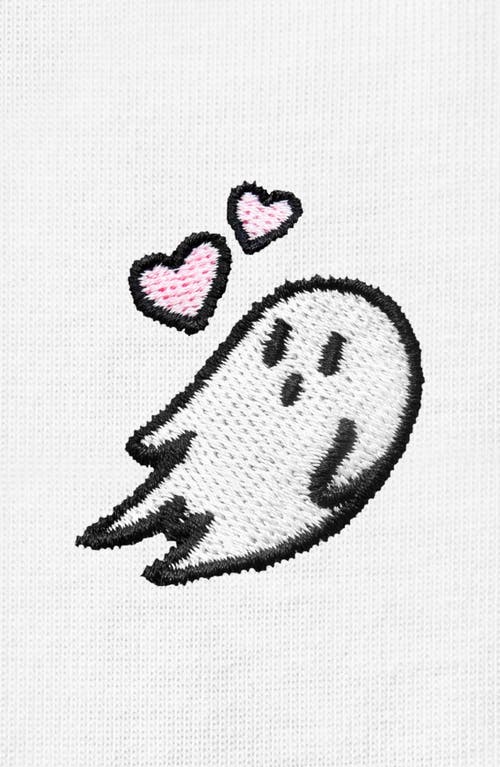 Dalix Heartly Ghost Tee In White