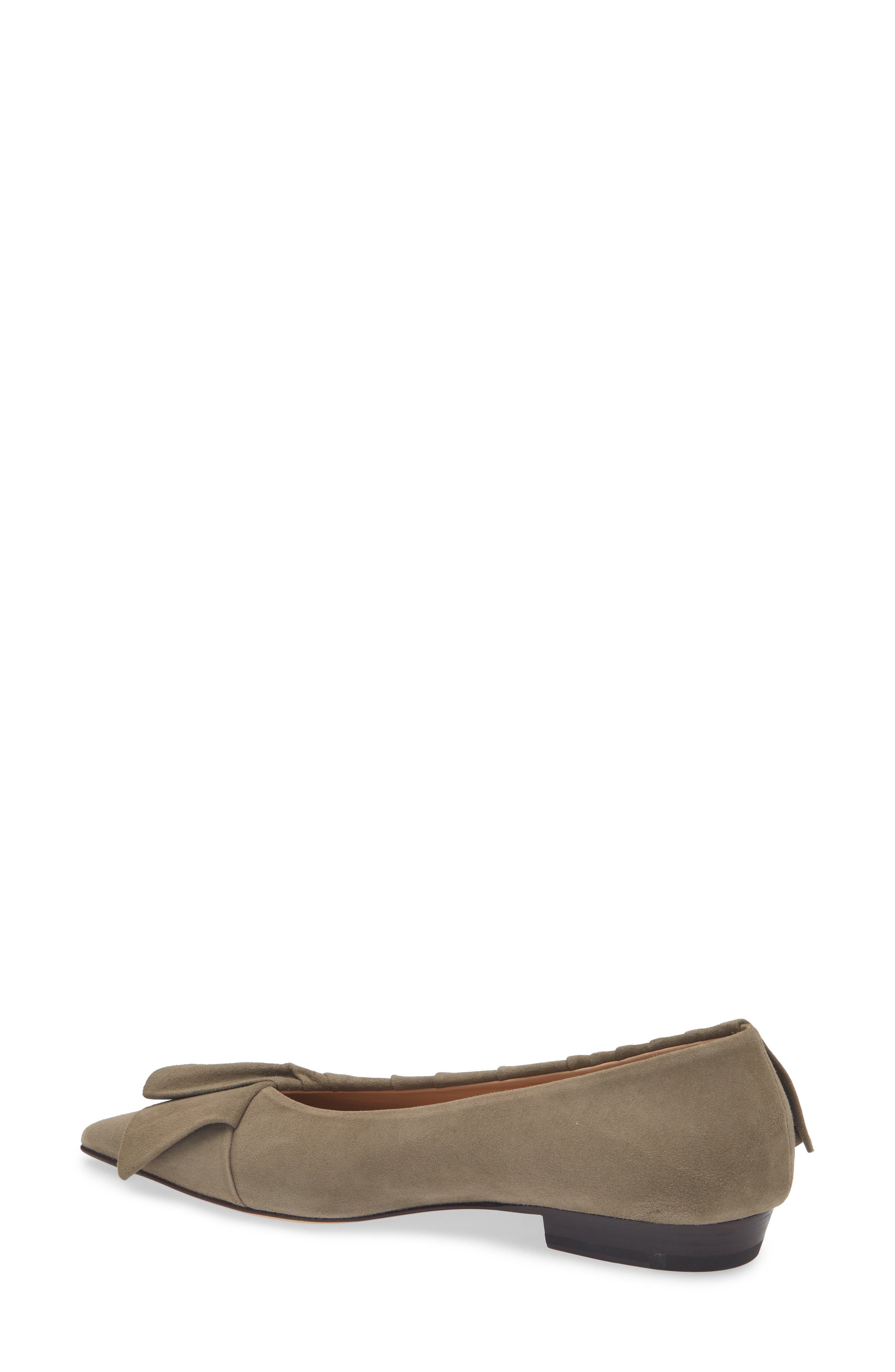 JW Anderson Ruffle Ballet Flat, Alternate, color, Grey 929