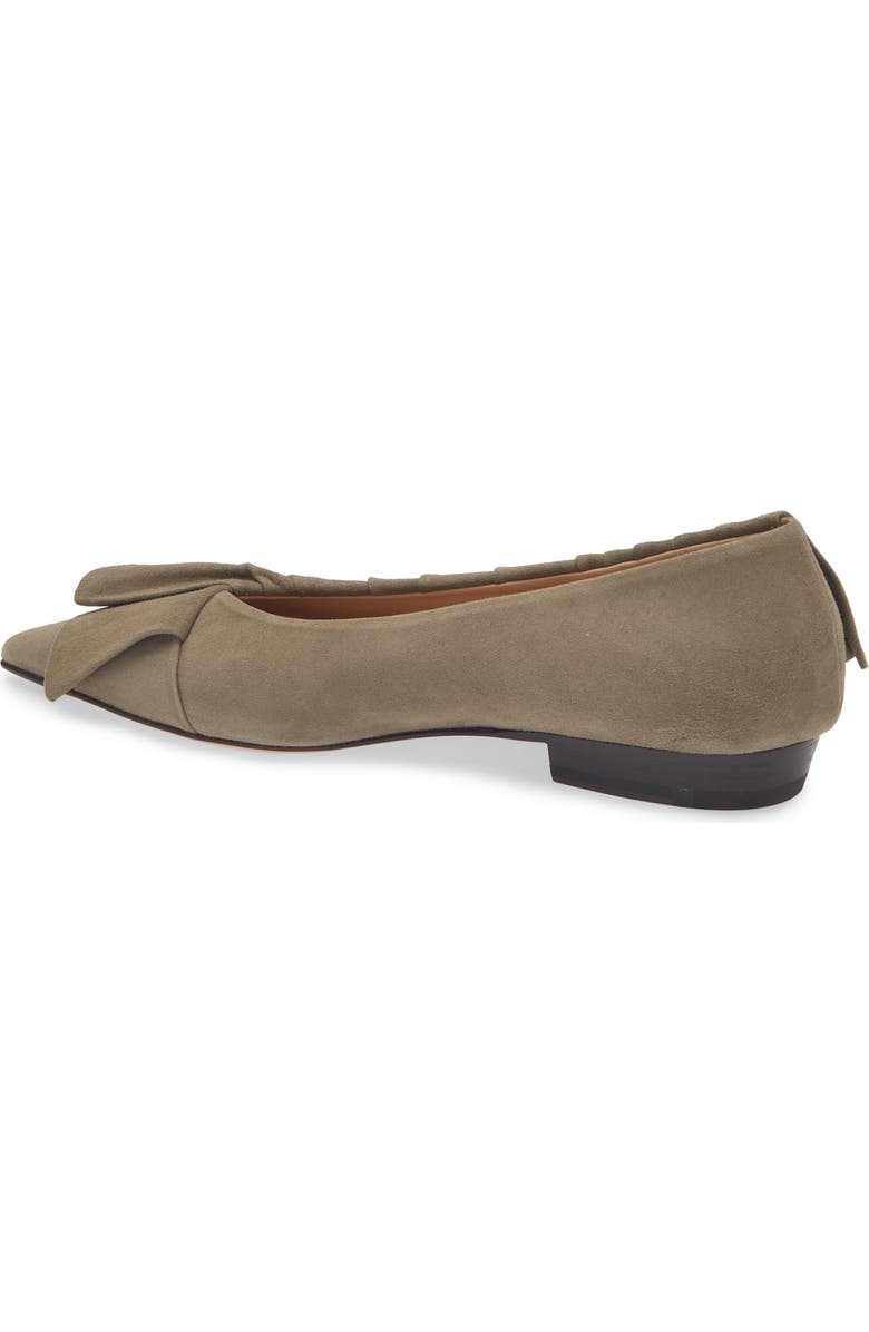 JW Anderson Ruffle Ballet Flat, Alternate, color, Grey 929