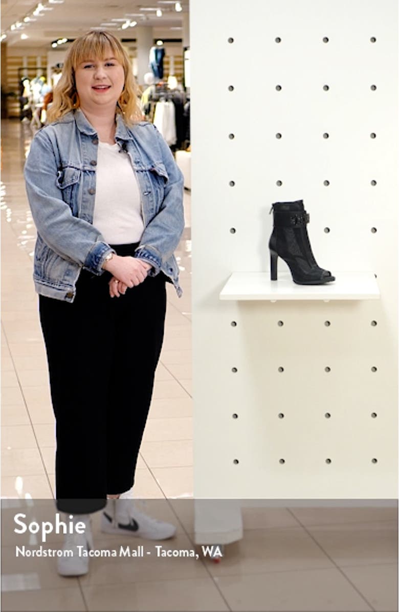 Blayze Peep Toe Bootie, sales video thumbnail