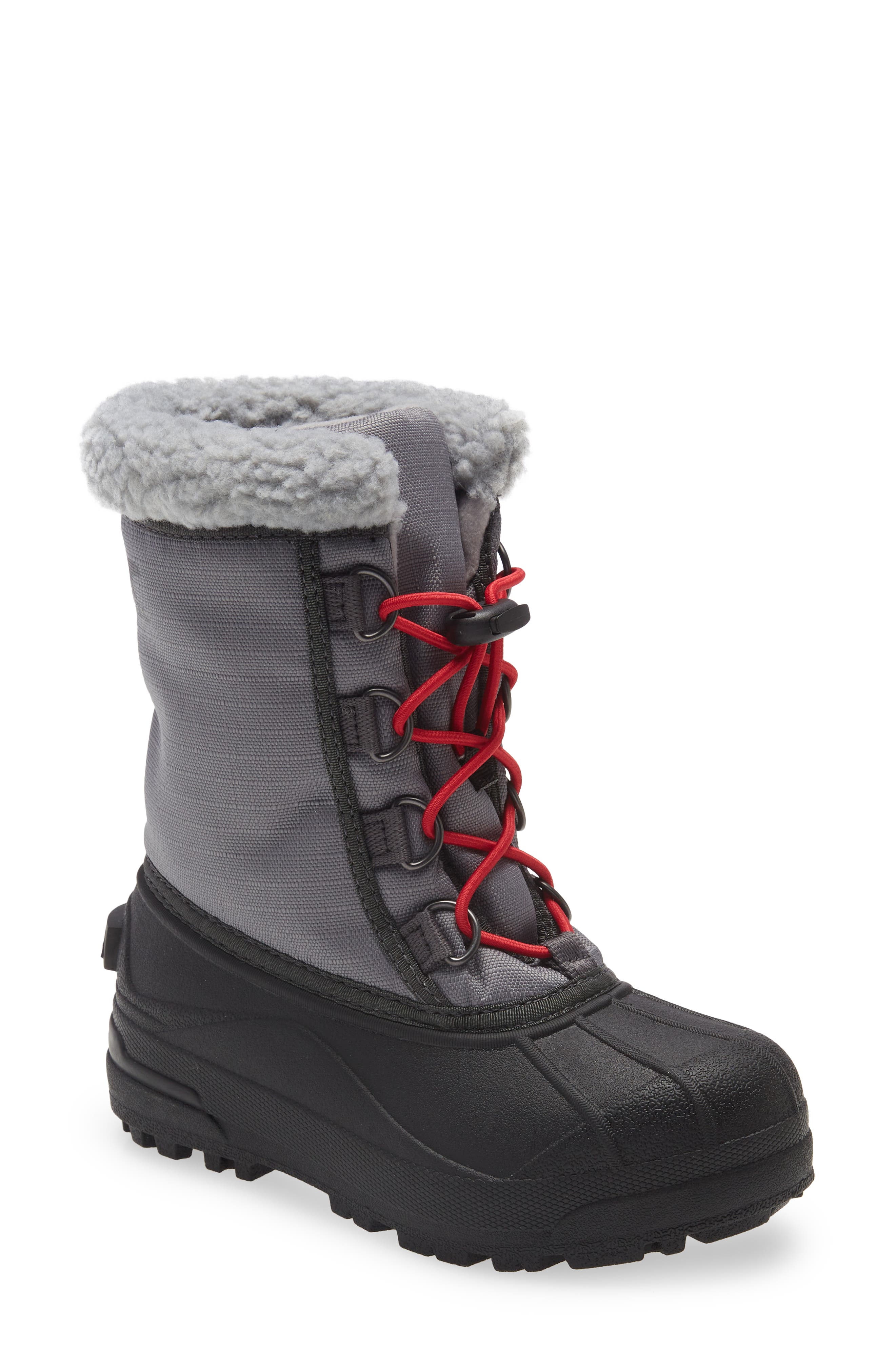 Cumberland Water Resistant Boot, Main, color, CITY GREY/ COAL