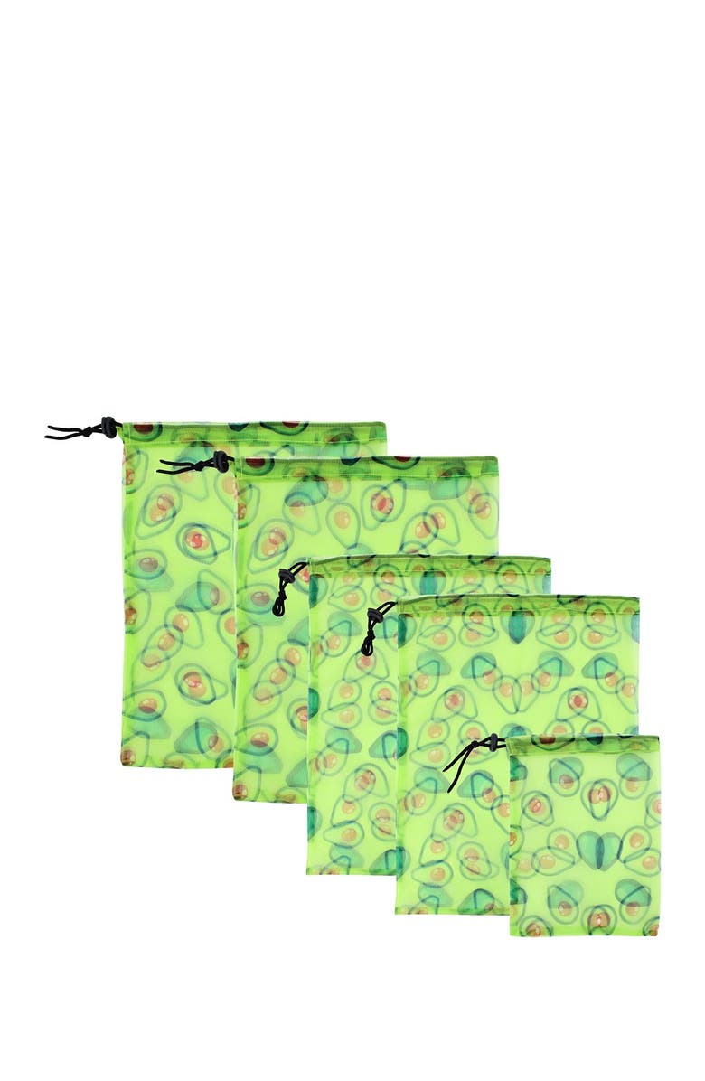 MYTAGALONGS Avocado Produce Bags - Set of 5, Alternate, color, 