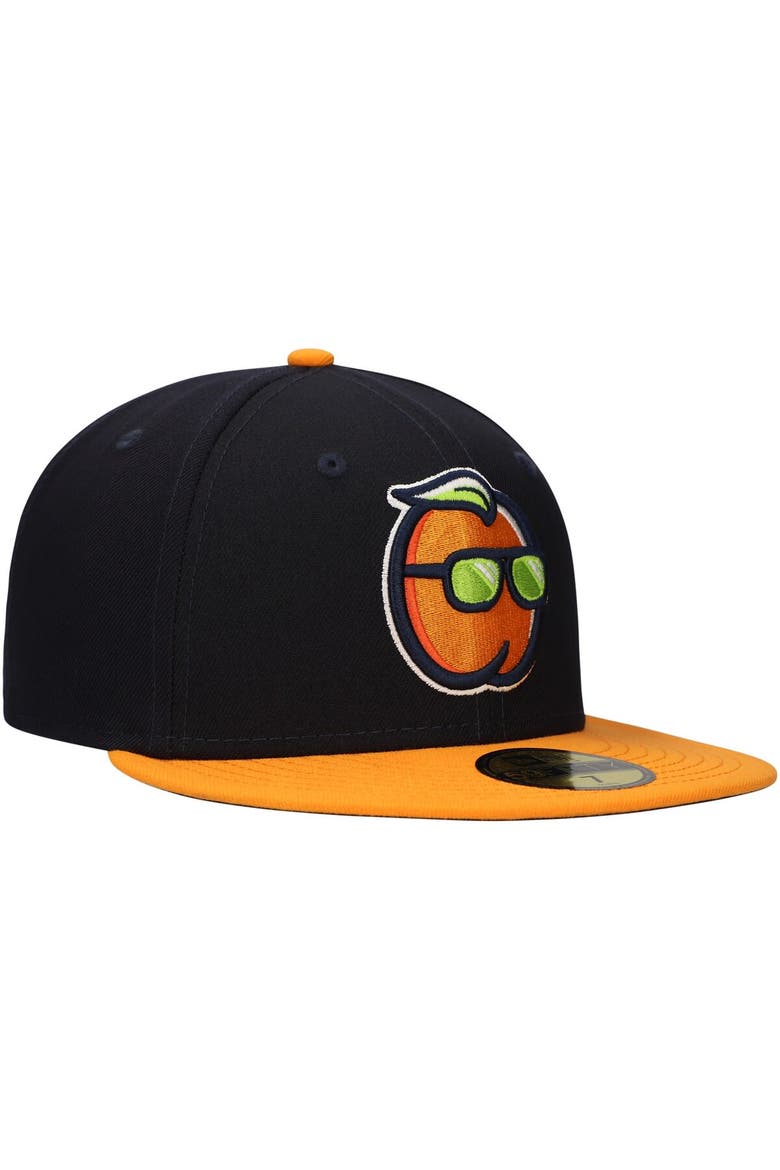 Men's New Era Navy Duraznos de Roma Copa de la Diversión 59FIFTY Fitted Hat, Alternate, color, Navy