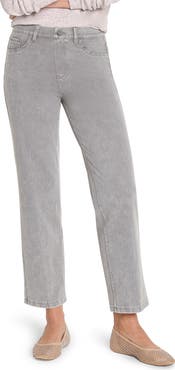 NIC+ZOE Recess Straight Leg Ankle Knit Jeans