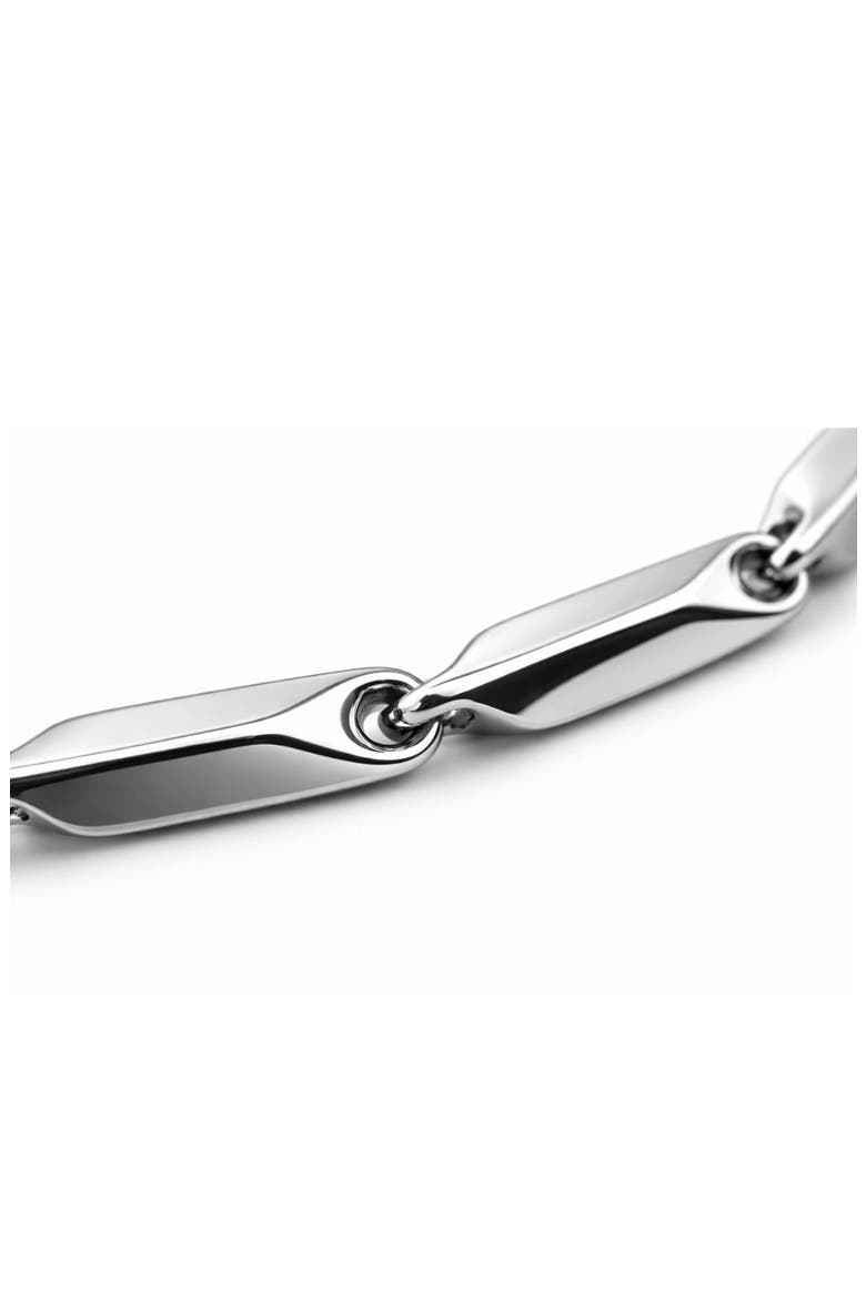 Angled Link Bracelet, Alternate, color, SILVER