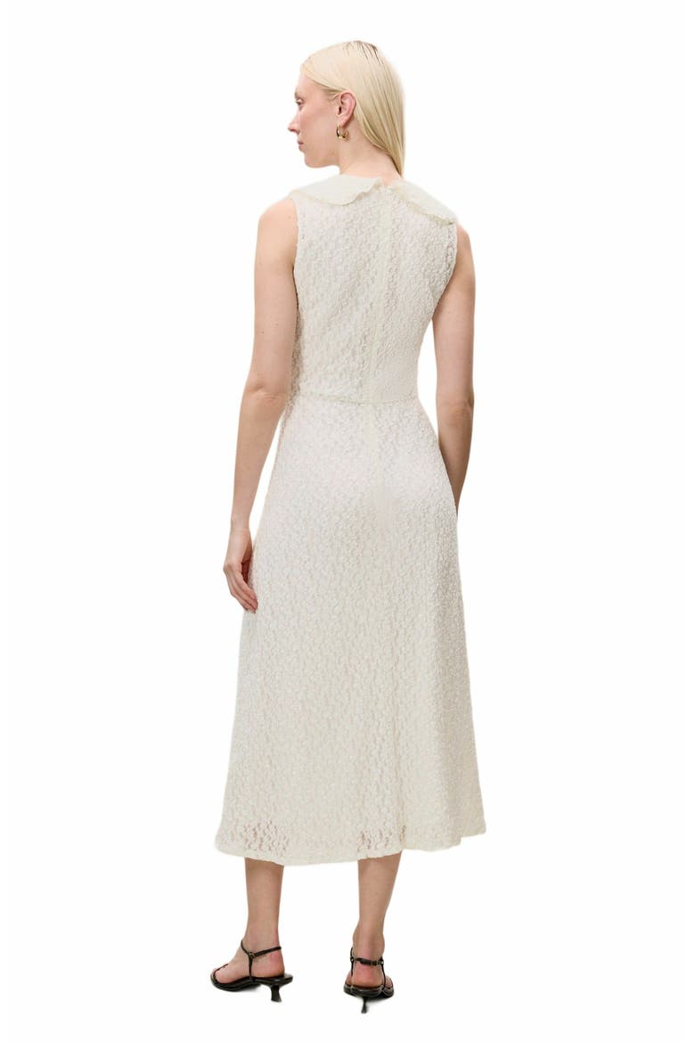 Fiona Stretch Lace Dress, Alternate, color, WHITE