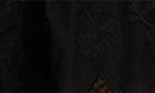 Vitamin A ® Flora Broderie Anglaise Cover-up Shorts In Black