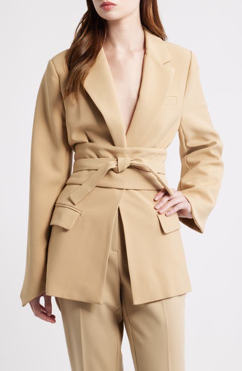 The Ultimate Muse Belted Blazer