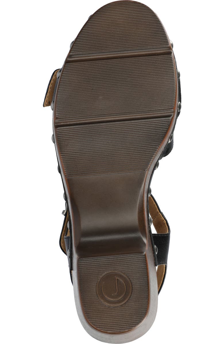 Journee Collection Sisilia Ankle Strap Platform Sandal, Alternate, color, Black