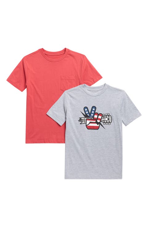 Kids' 2-Pack Assorted T-Shirts (Big Kid)