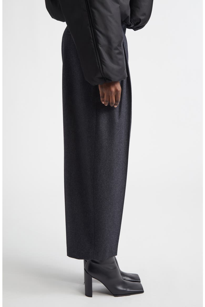 Tailored Wool Trousers, Alternate, color, ANTHRACITE