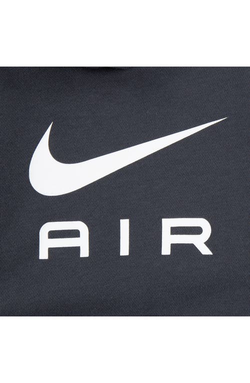 Nike Kids' Air Fleece Pullover Hoodie & Joggers Set In Black
