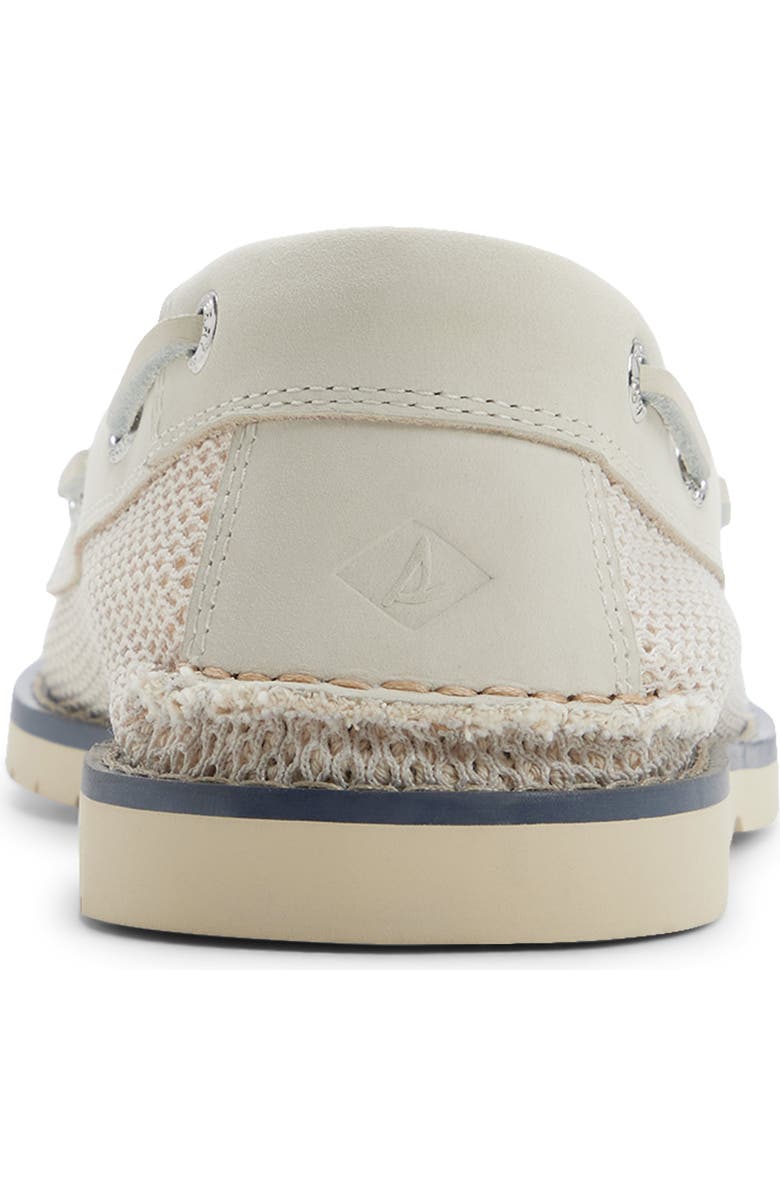 Sperry Ripple Resort Boat Shoe, Alternate, color, White