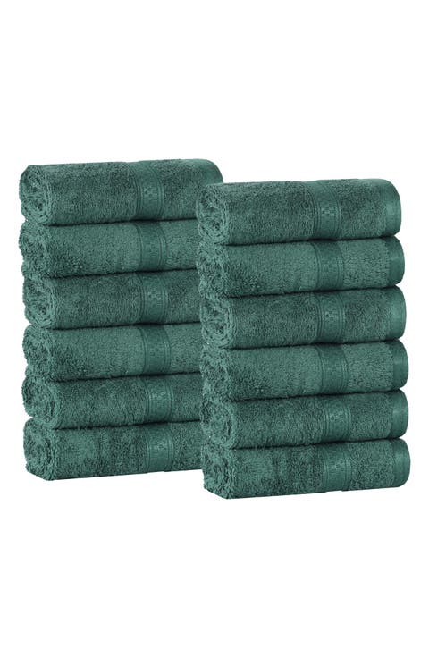 12-Pack Face Towel Set