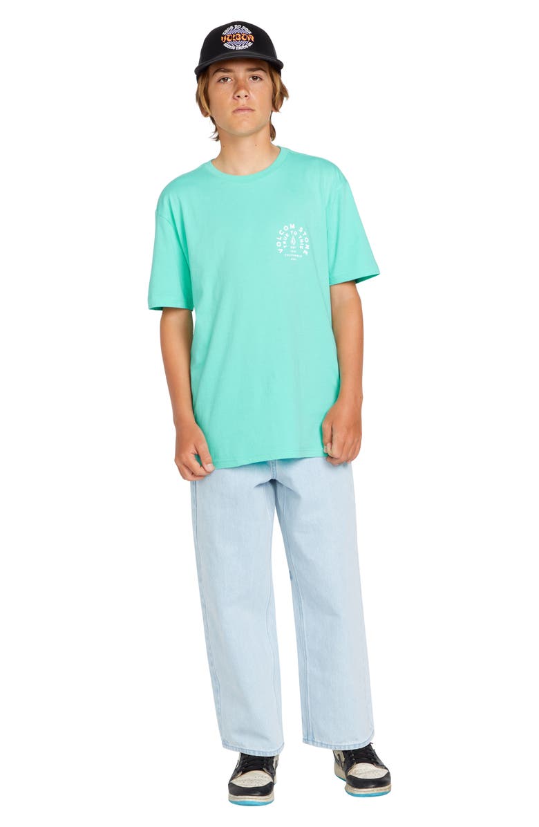 Volcom Kids' Hot Cheese Graphic Trucker Hat, Alternate, color, 