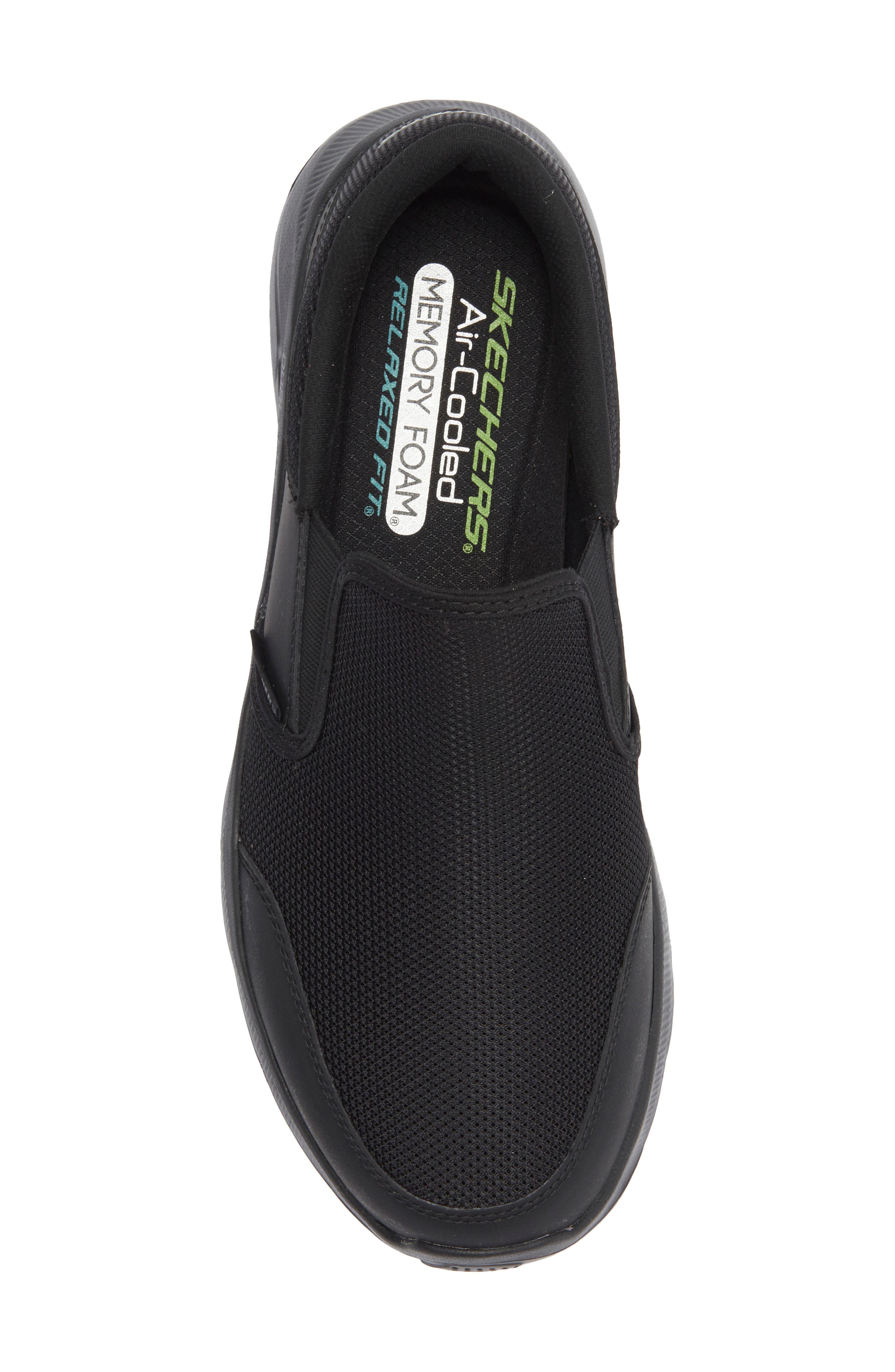 SKECHERS Equalizer 5.0 - Persistable Slip-On Sneaker, Alternate, color, Black