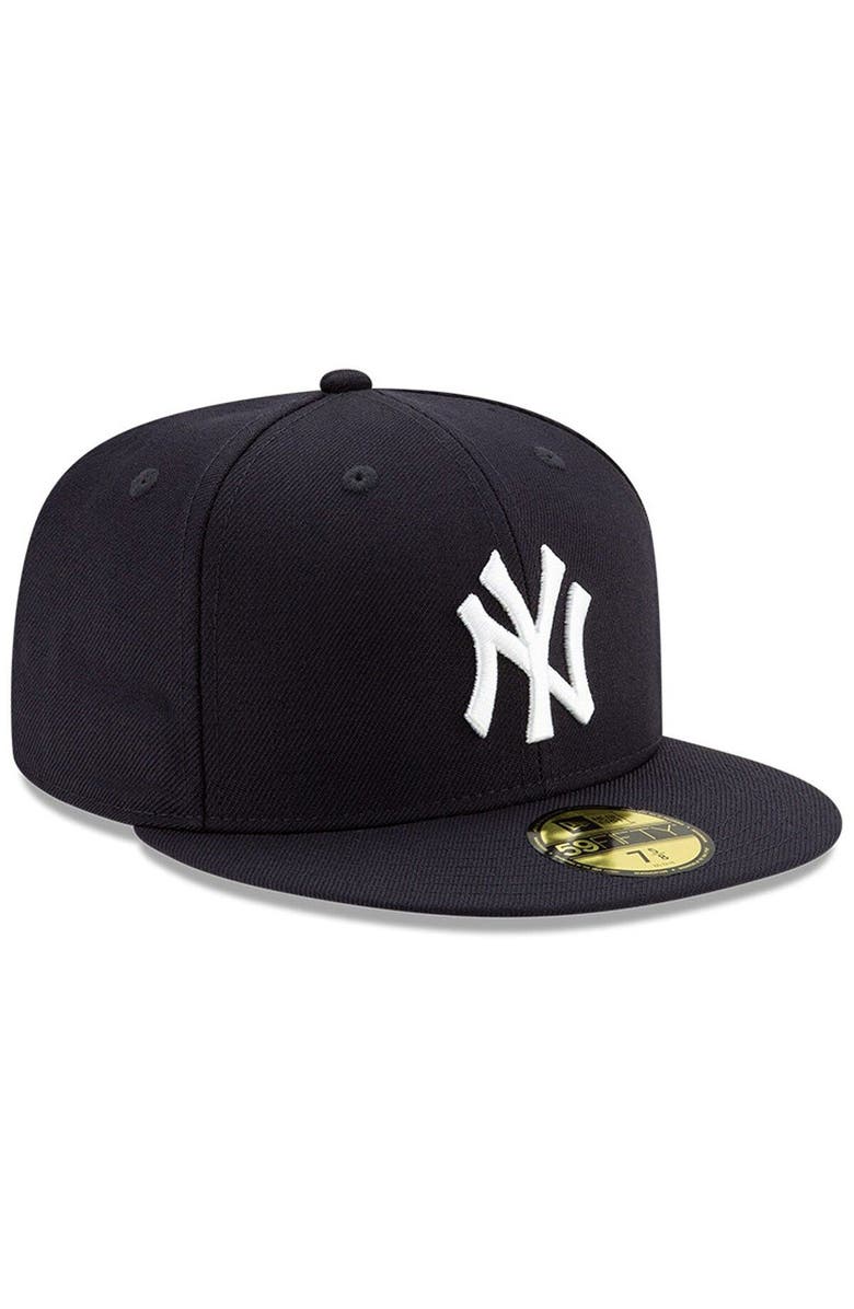 New Era Men's New Era Navy New York Yankees Side Patch 2000 World Series 59FIFTY Fitted Hat, Alternate, color, 