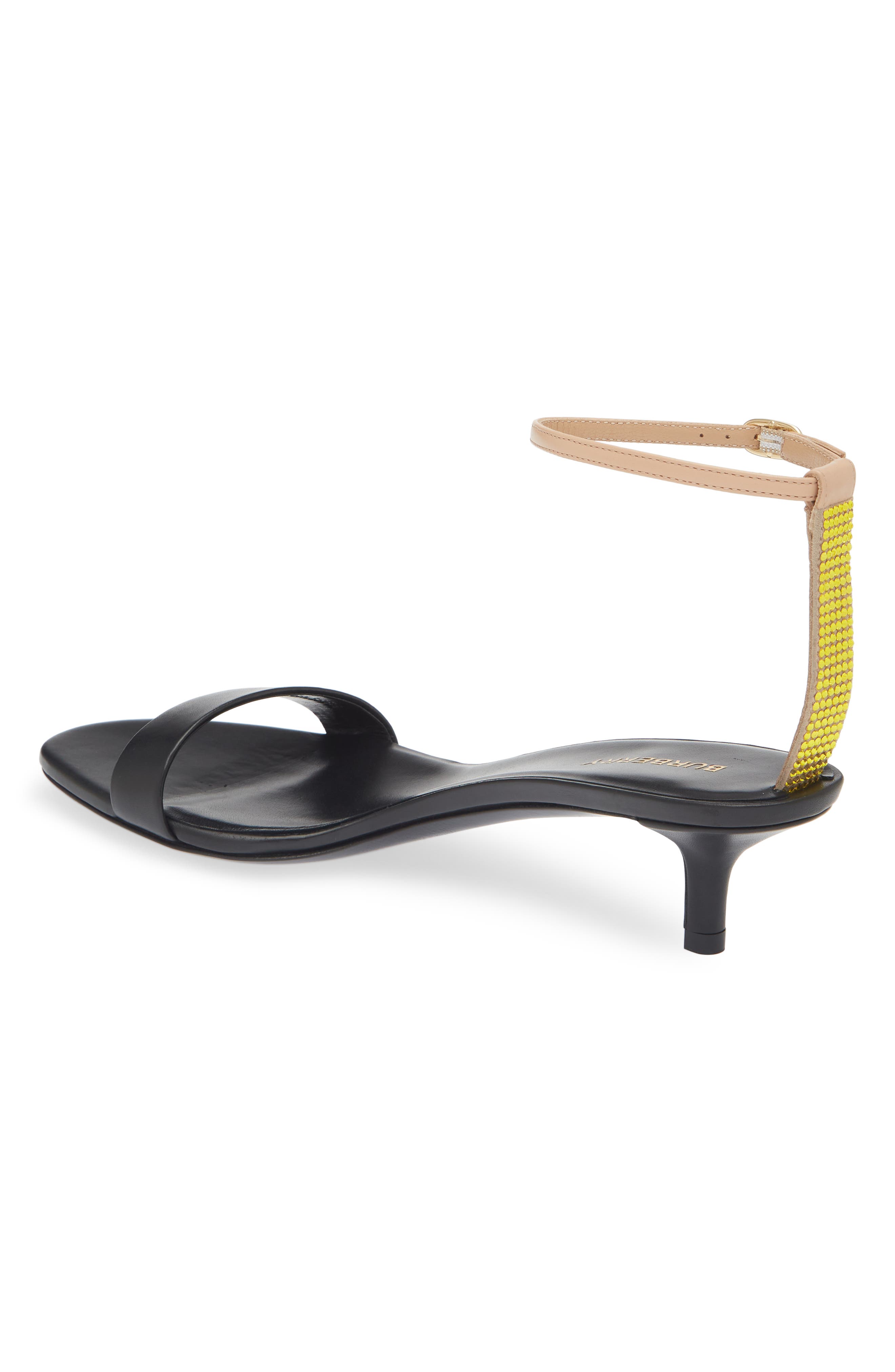 Burberry Eveleigh Sandal, Alternate, color, 