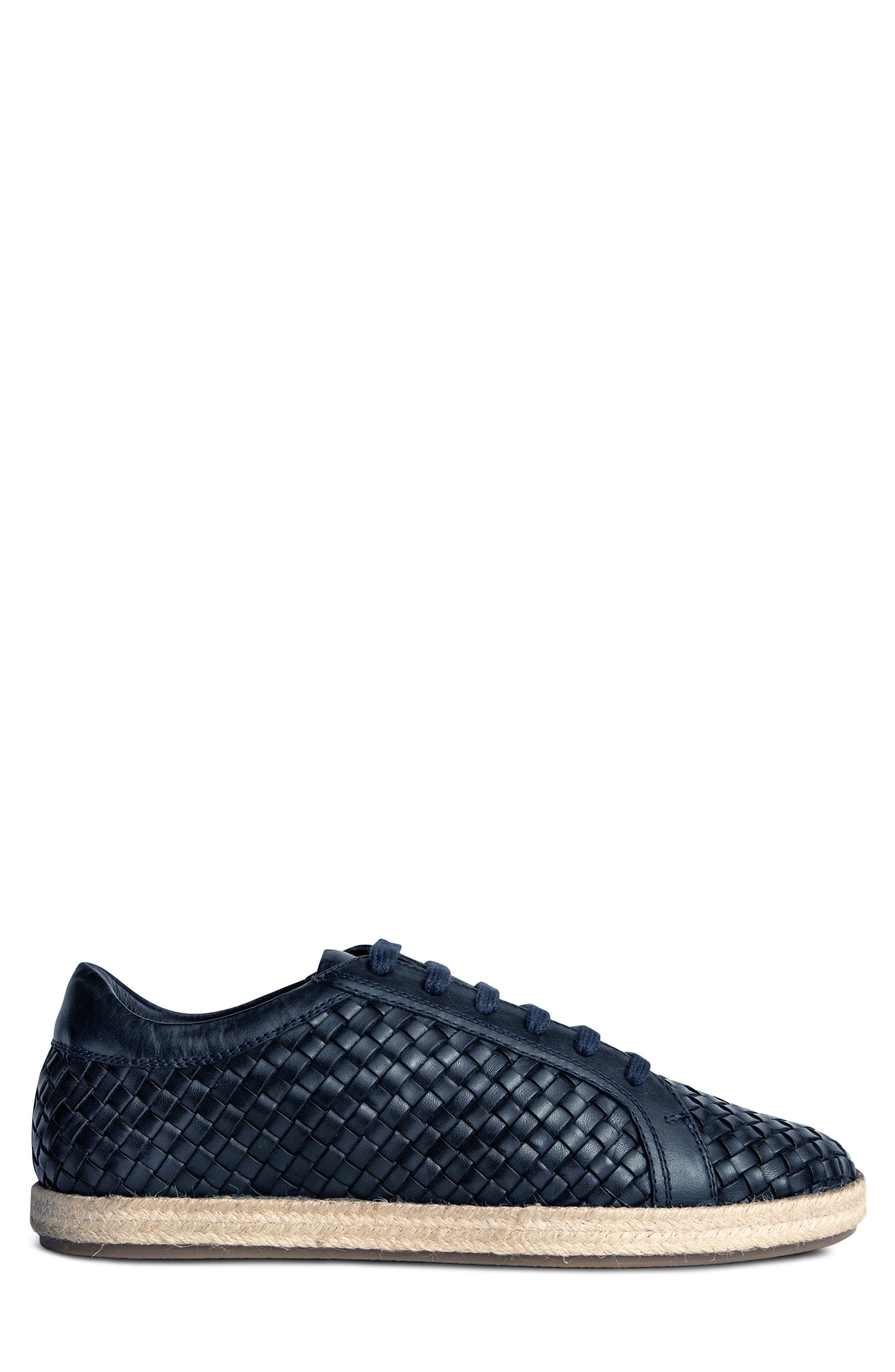 CARLOS SANTANA Gabor Woven Sneaker, Alternate, color, Blue