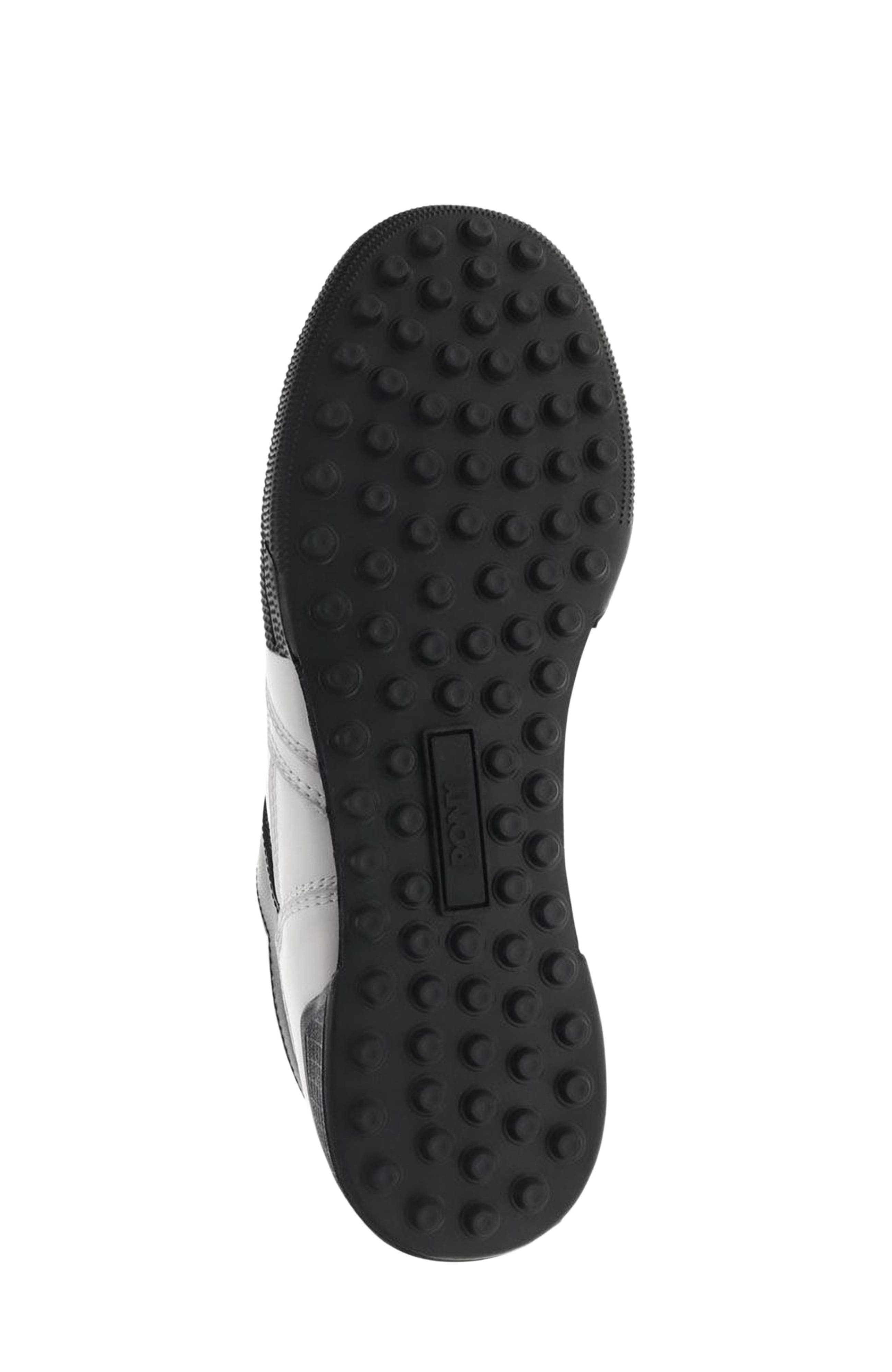 PONY Astro Leather Sneakers, Alternate, color, White/Black