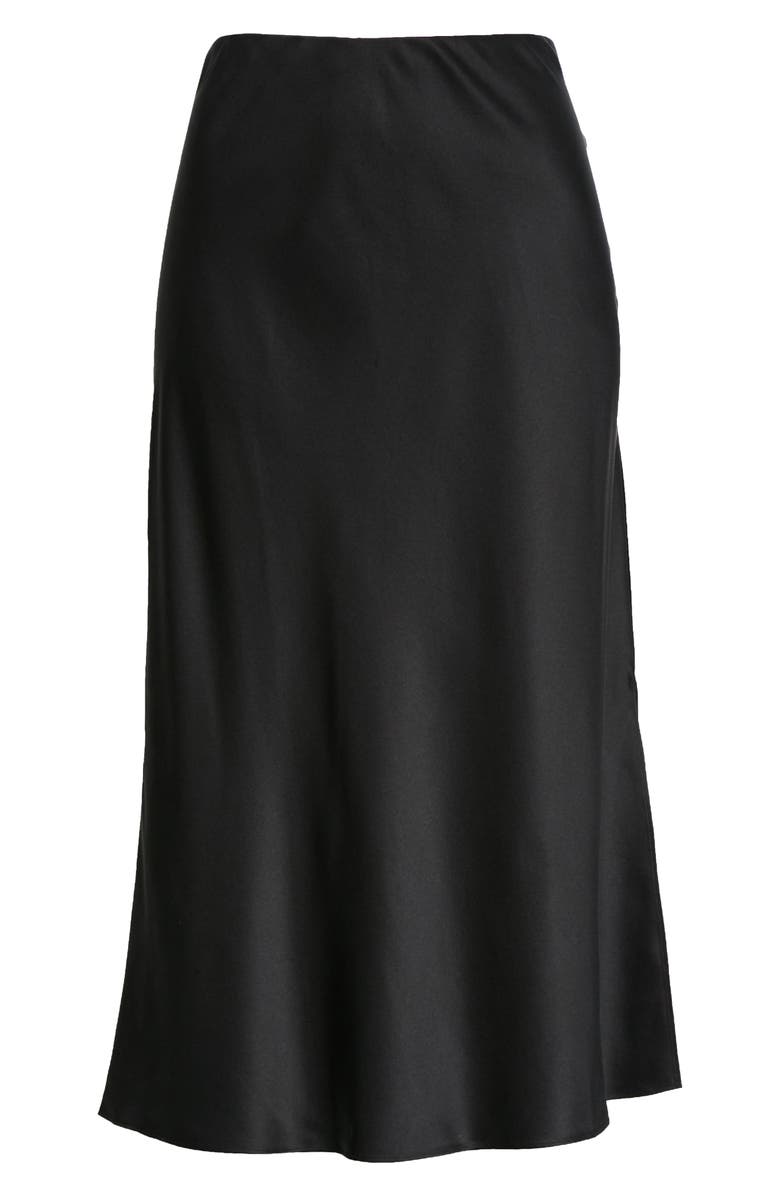 FRAME Washable Silk Maxi Skirt, Alternate, color, 