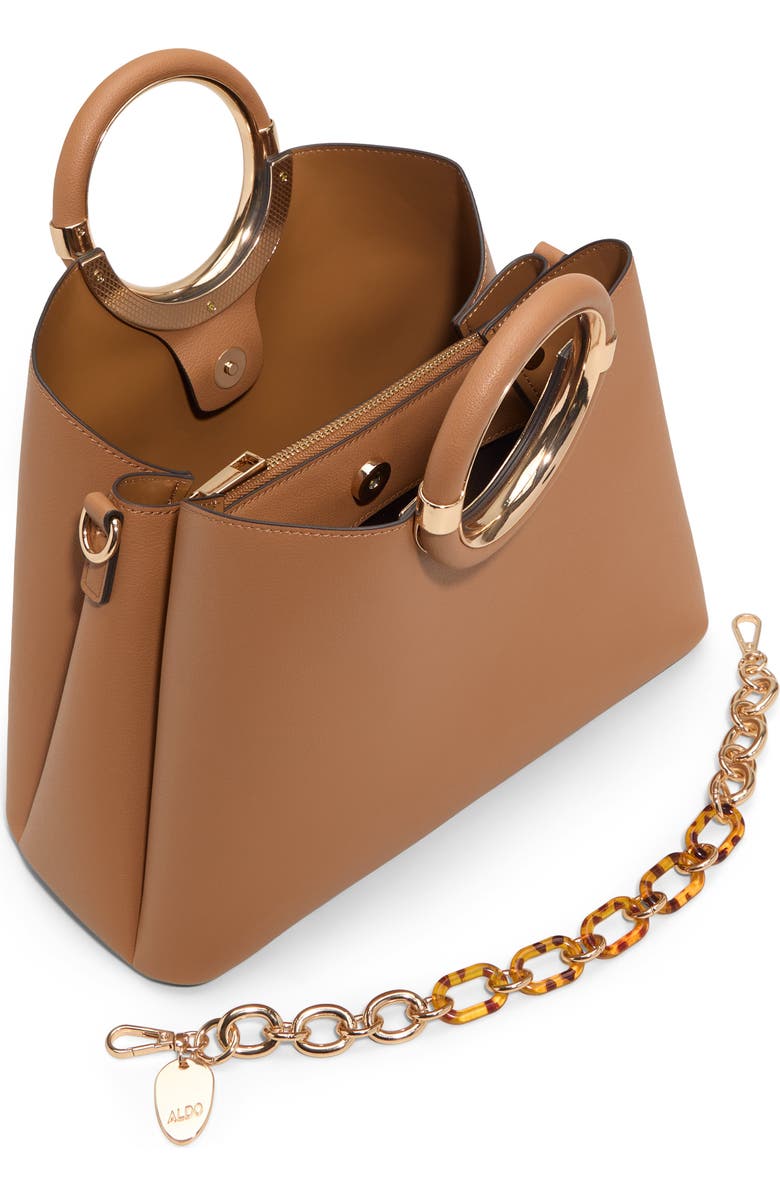 ALDO Dovie Faux Leather Top Handle Bag, Alternate, color,