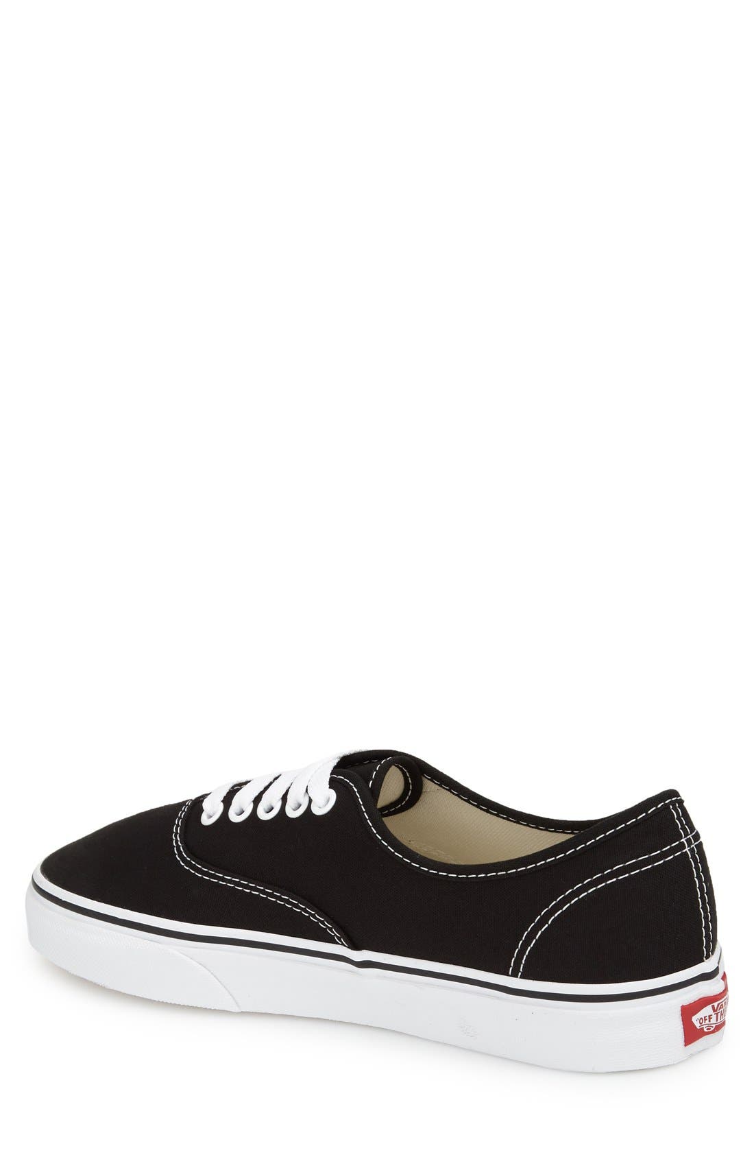 Vans Authentic Sneaker, Alternate, color, Black