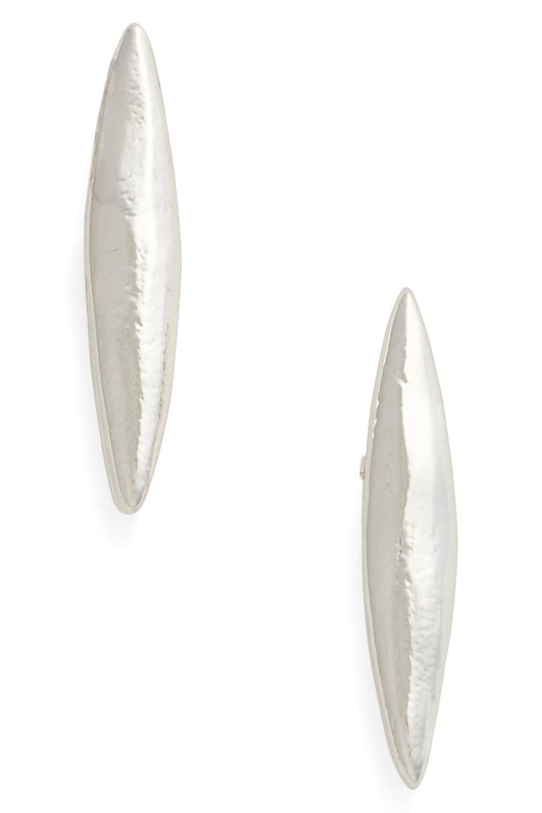 Kellen Stud Earrings, Main, color, SILVER