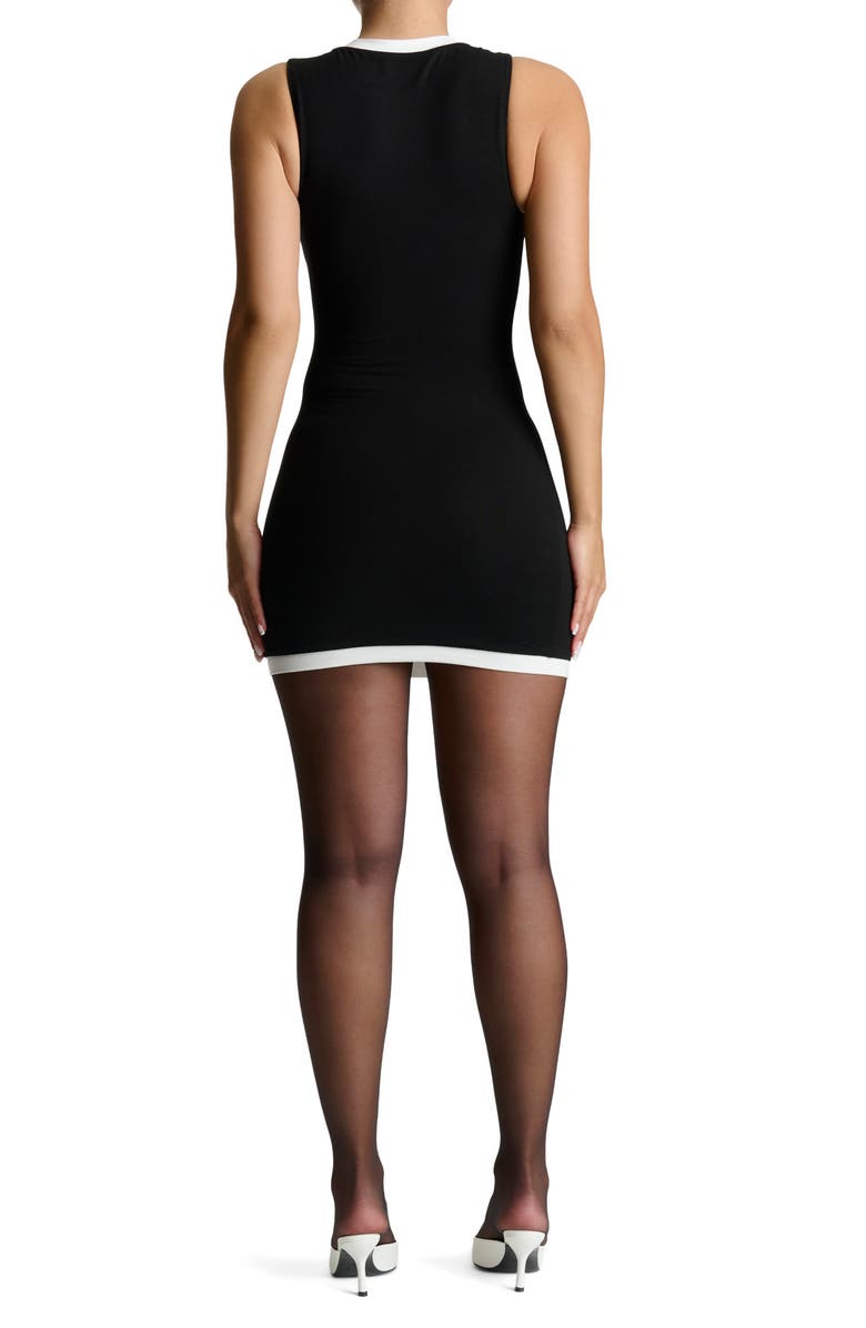Naked Wardrobe Sleeveless Body-Con Minidress, Alternate, color, 