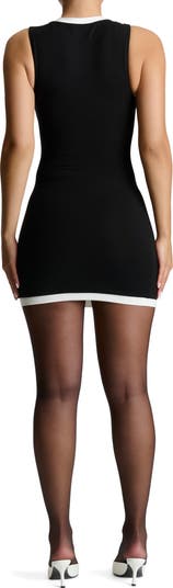 Polka Dot Fit & Flare Minidress