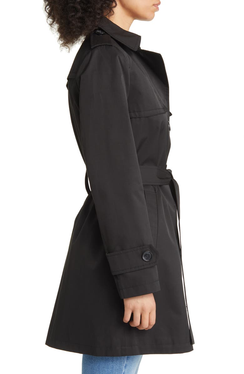 Sam Edelman Water Repellent Trench Coat, Alternate, color, 