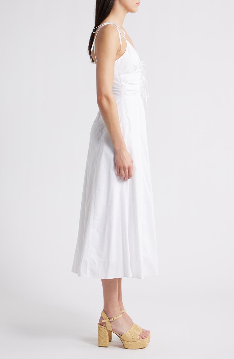 MOON RIVER A-Line Sundress, Alternate, color, White