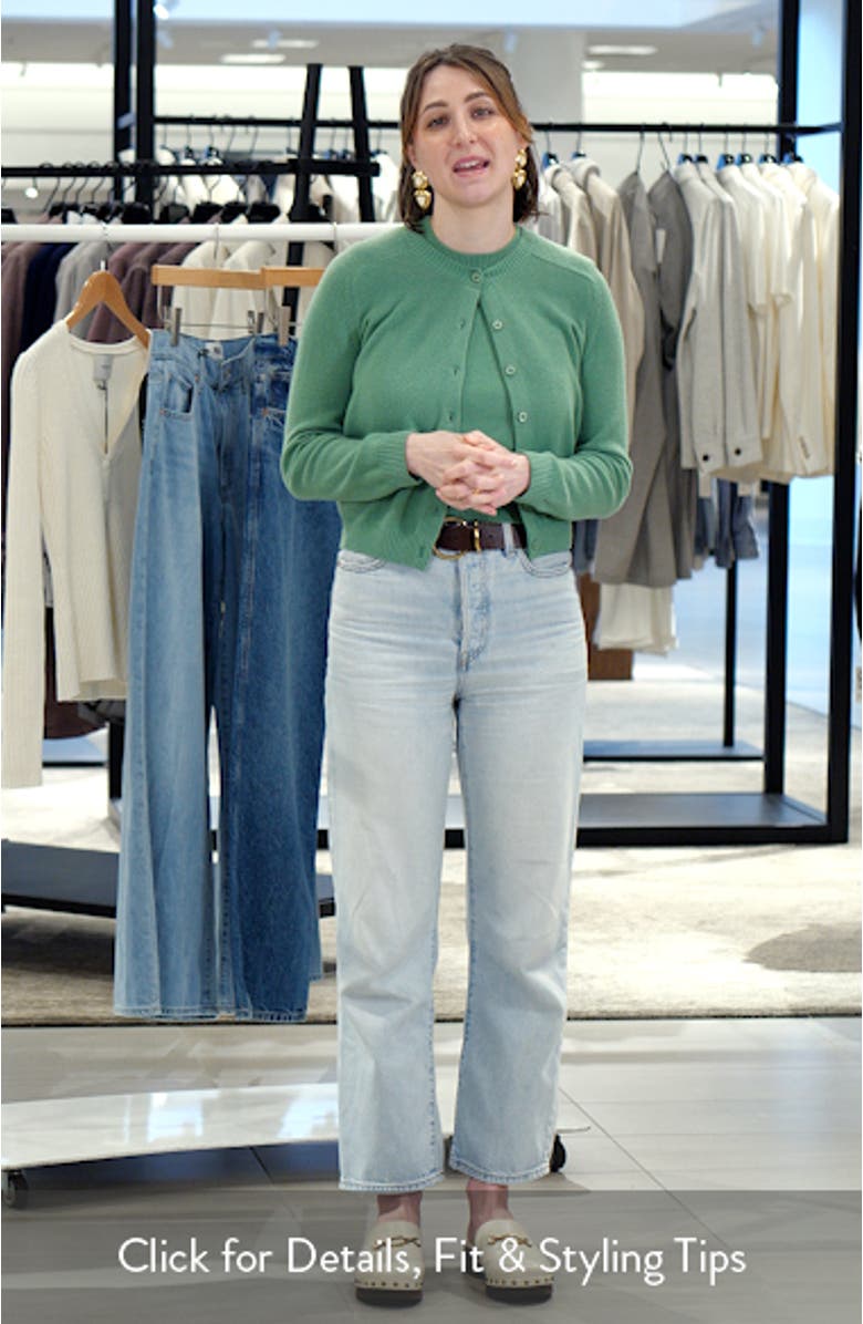 Claudine Cashmere Cardigan, sales video thumbnail